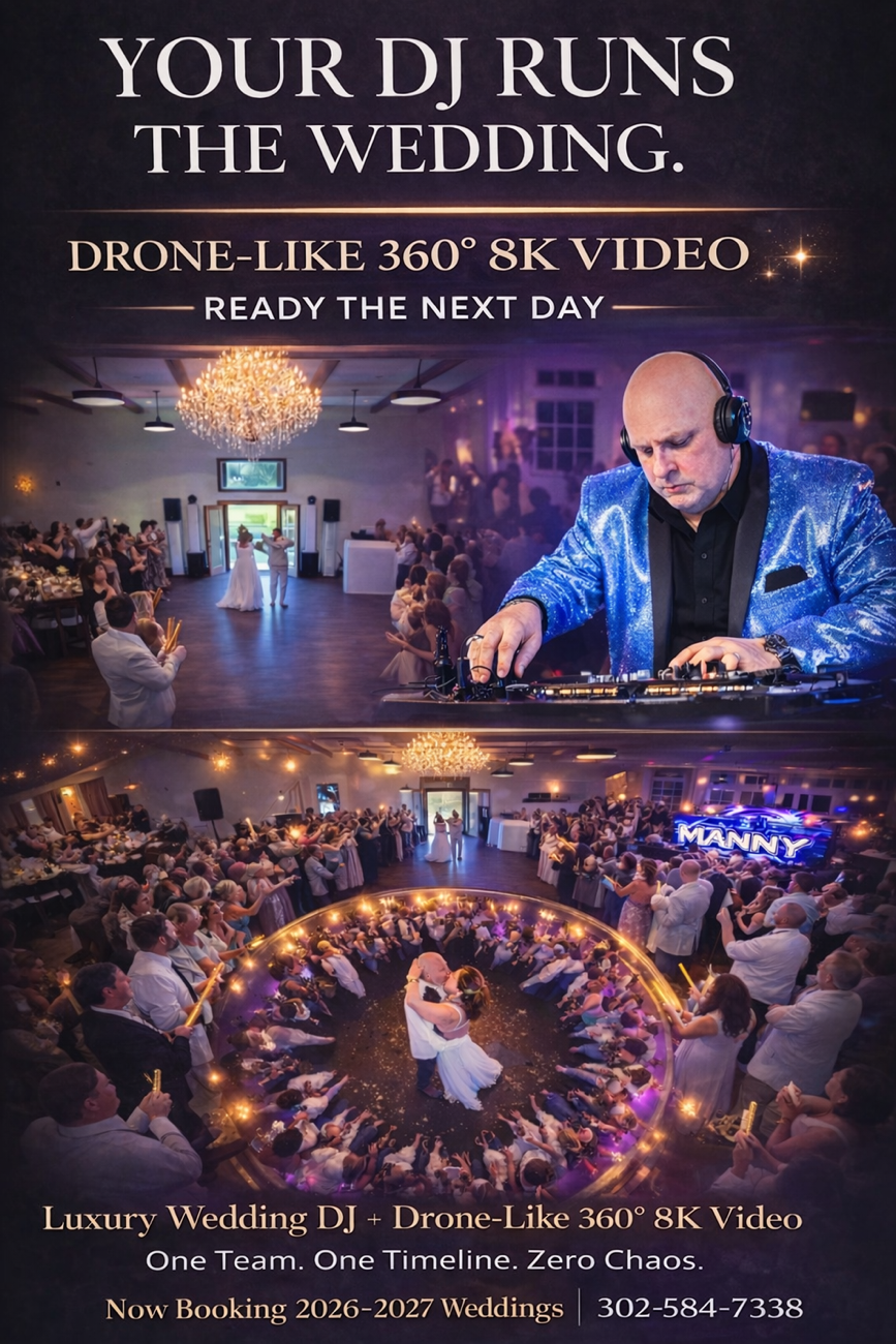 Top Wedding Venues in Delaware & Maryland: A DJ’s Insider Guide for Couples Planning Their Dream Day